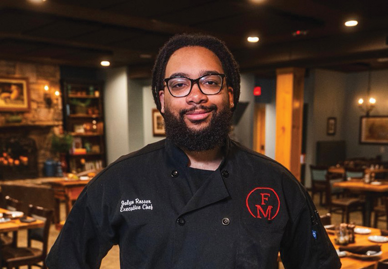 Fleming Mountain Grill chef Jalyn Rosser
